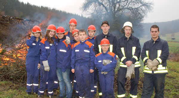 Jugendfeuerwehr Dreisbach im Jahr 2007